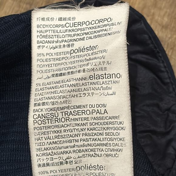 Under Armour Women's Full Zip Windbreaker Navy Size L - Picture 10 of 10